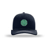 Celtic Knot Shield Structured Trucker - NAVY