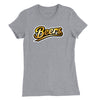 Cheers Beers Womens T-Shirt - Heather Gray