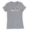 Crafty AF Beer Womens T-Shirt - Athletic Heather