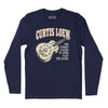 Curtis Loew Long Sleeve T-Shirt (Inspired by Lynyrd Skynyrd) - Navy