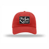 Zoso Combo Carbon Fiber Patch Dad Hat - RED