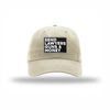 Send Lawyers Guns & Money Carbon Fiber Patch Dad Hat - STONE