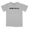 Defund the H.O.A. Relaxed Fit T-Shirt - Silver