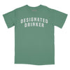 Designated Drinker Vintage Arch Relaxed Fit T-Shirt - Pine