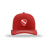 Diver Down Structured Trucker - RED