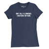 Dont Call It A Comeback Womens T-Shirt - NAVY