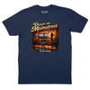 Down on Main Street T-Shirt (Inspired by Bob Segar) - Navy