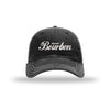 Drink Bourbon Soft Mesh Trucker - BLACK