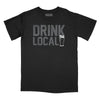 Drink Local Subdued Relaxed Fit T-Shirt - Black