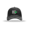 Drinks Well With Others Shamrock - Soft Mesh Trucker - BLACK
