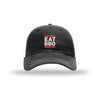 EAT BBQ - Soft Mesh Trucker - BLACK