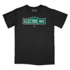 Electric Avenue Street Sign Relaxed Fit T-Shirt (Inspired by Eddy Grant) - Black