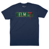 Elm Street Sign T-Shirt - Navy