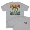 Kick His Ass Sea Bass T-Shirt (Inspired by Dumb and Dumber) - Heather Grey