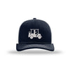 Golf Cart Structured Trucker - NAVY