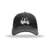 Golf Cart - Soft Mesh Trucker - BLACK