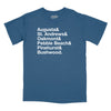 Golf Course Bucket List Relaxed T-Shirt - SLATE