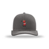 Golfing Santa Structured Trucker - GREY