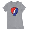 The Grateful Pick Womens T-Shirt - Athletic Heather