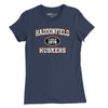 Haddonfield Huskers Womens T-Shirt - Navy
