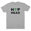 Hop Head T-Shirt - Heather Grey