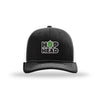 Hop Head Structured Trucker - BLACK