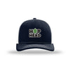 Hop Head Structured Trucker - NAVY