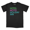 Hotel Motel Holiday Inn Relaxed Fit T-Shirt (Inspired by The Sugarhill Gang) - Black