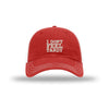 I Don't Feel Tardy - Soft Mesh Trucker - RED