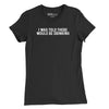 I Was Told There Would Be Drinking Womens T-Shirt - BLACK