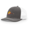 Jimi's Flaming Guitar - Structured Trucker - CHARCOAL