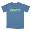 Just Here for the Shenanigans Shamrock Relaxed Fit T-Shirt - Slate