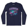 Keytar Hero Long Sleeve T-Shirt - Navy