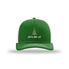 Let's Get Lit Structured Trucker - GREEN