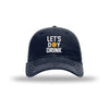 Let's Day Drink Sun Soft Mesh Trucker - NAVY