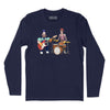 That Ain't Workin' Long Sleeve T-Shirt (Inspired by Dire Straits) - Navy