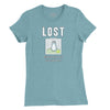 Lost Shaker of Salt Womens T-Shirt - Lagoon Blue