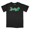 Lucky Shamrock Relaxed T-Shirt - BLACK