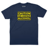 May Contain Alcohol T-Shirt - Navy