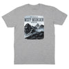 Misty Mountain National Park T-Shirt (Inspired by Led Zeppelin) - Heather Gray