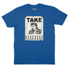 Take On Me Handbill T-Shirt (Inspired by A-Ha) - Navy