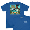 When the Volcano Blows T-Shirt (Inspired by Jimmy Buffett) - Royal