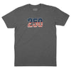 250 Old Glory T-Shirt - Charcoal Heather