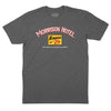 Morrison Hotel T-Shirt (Inspired by The Doors) - Charcoal Heather
