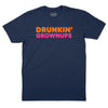 Drunkin' Grownups T-Shirt - Navy