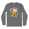 Beer Pitcher Man Long Sleeve T-Shirt - Charcoal Heather