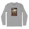 Roland the Headless Thompson Gunner Action Figure Long Sleeve T-Shirt (Inspired by Warren Zevon) - Heather Grey