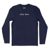 Still Here Long Sleeve T-Shirt - Navy