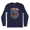 I Am He Long Sleeve T-Shirt (Inspired by The Beatles) - Navy