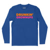 Drunkin' Grownups Long Sleeve T-Shirt - Royal